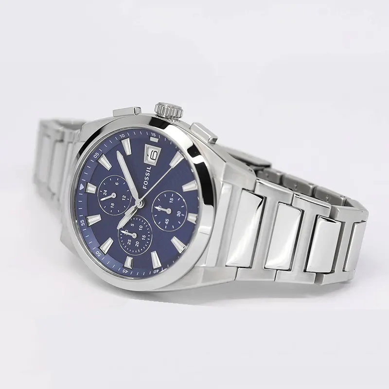 Fossil  Everett Chronograph Blue Dial Men’s Watch | FS5795